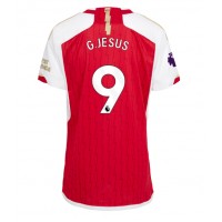 Arsenal Gabriel Jesus #9 Fotballklær Hjemmedrakt Dame 2023-24 Kortermet